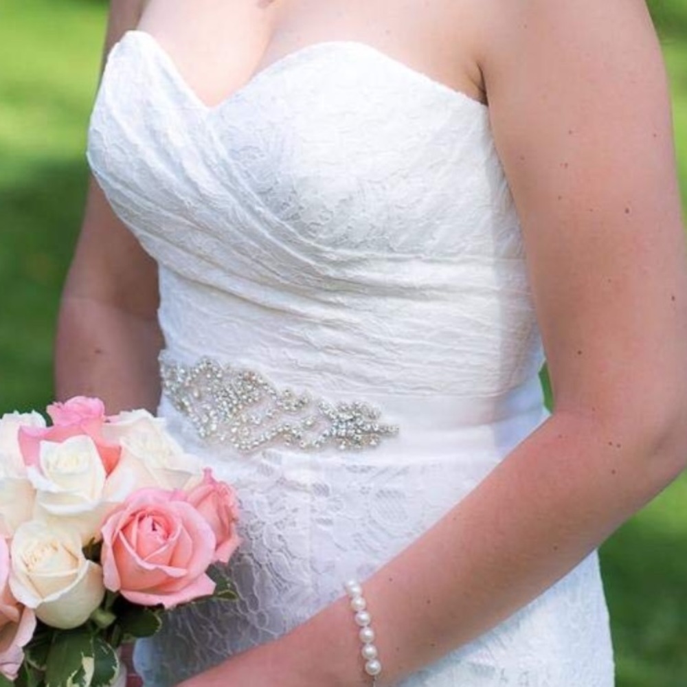 Wedding dress sew description in other post